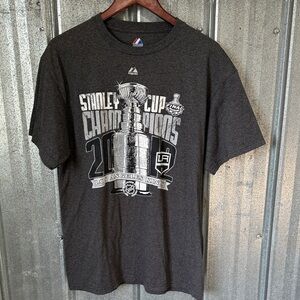 2012 NHL LA Kings Stanley Cup Champions tshirt Men’s sz Lg EUC